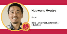 Interview Ngawang Gyatso Dean at The Dalai Lama Institute for Higher Education